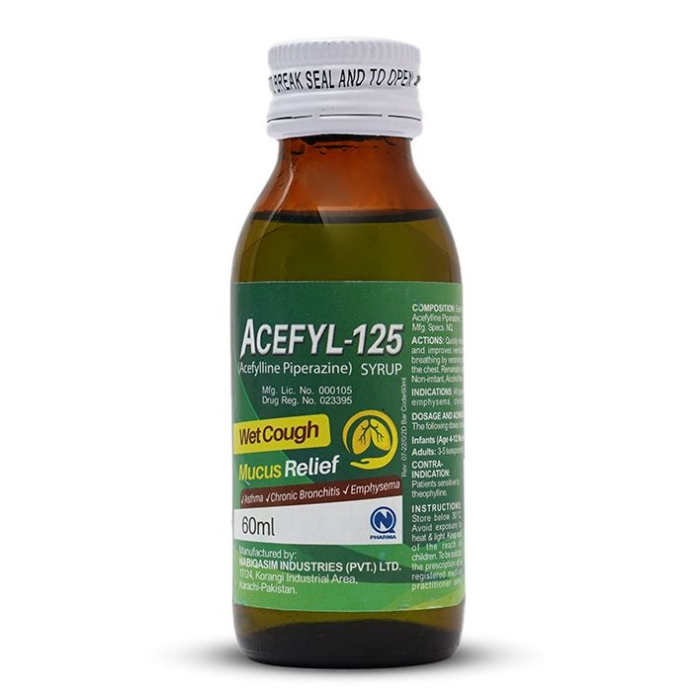 Acefyl Wet Cough 60ml Syp