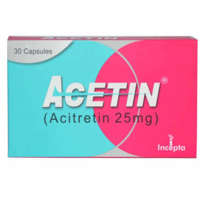 Acetin 25mg Capsules