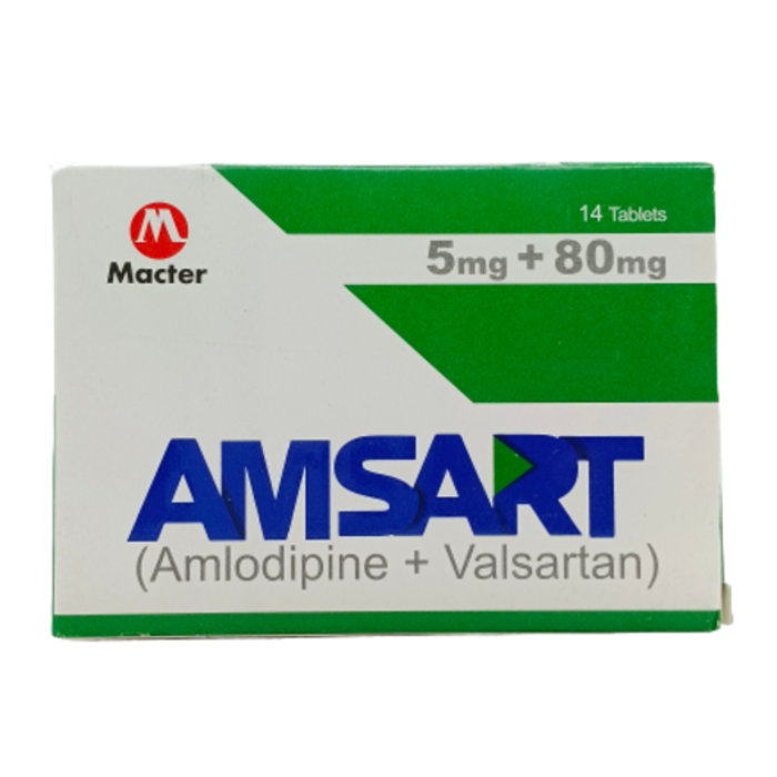 Amsart 5mg 80mg Tablets