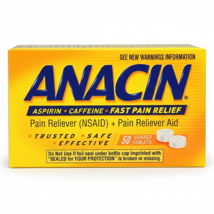 Anacin 500mg Tablets