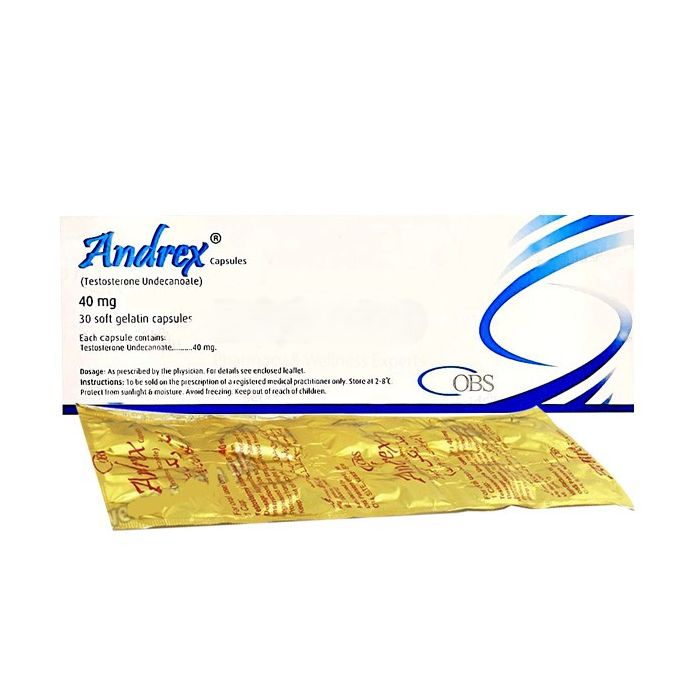 Andrex 40mg Capsules