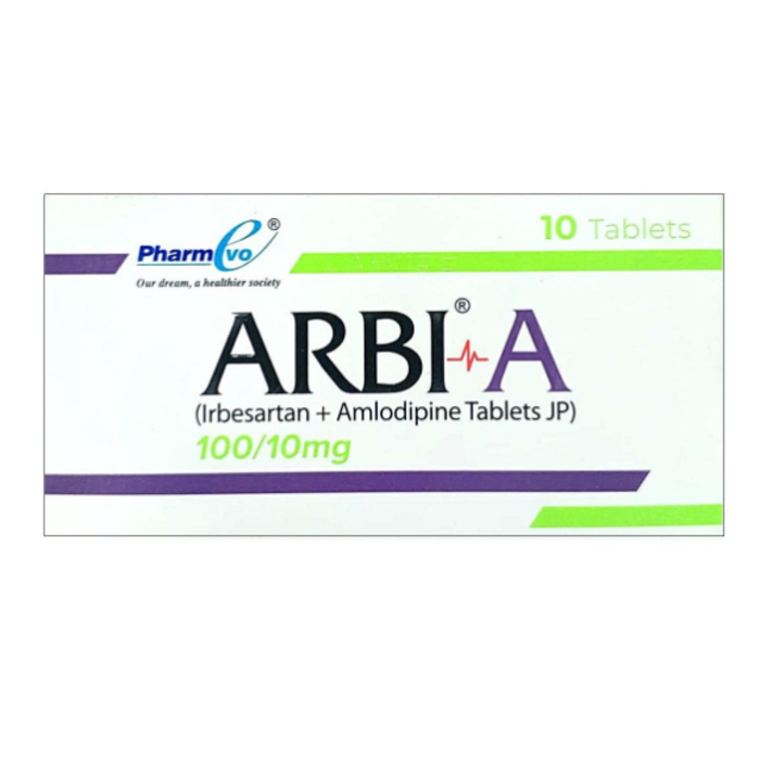 Arbi A 100mg 10mg Tablets