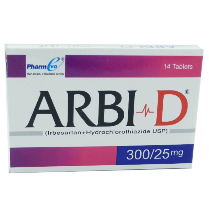 Arbi D 300 25mg Tablets