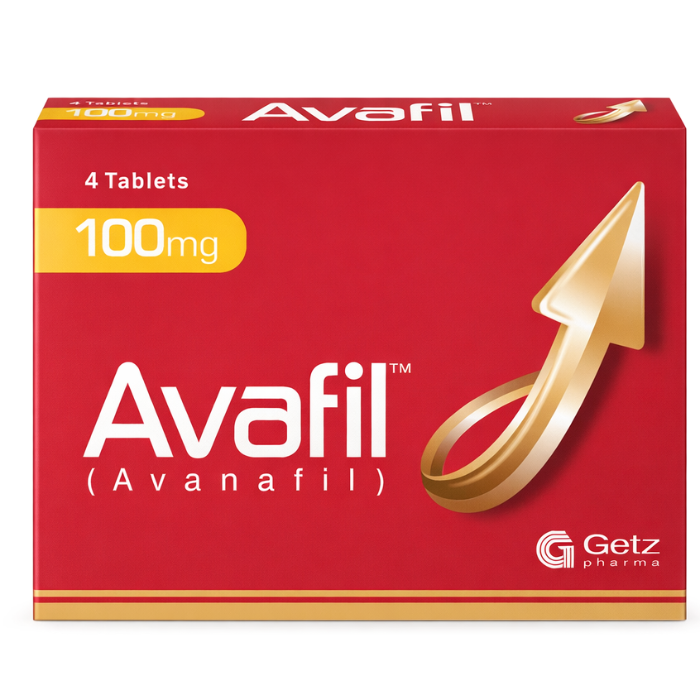 Avafil tab 100mg 4s