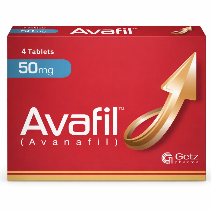 Avafil tab 50mg 4s