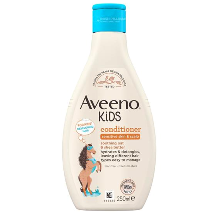 Aveeno kids conditioner sensitive skin scalp 250ml