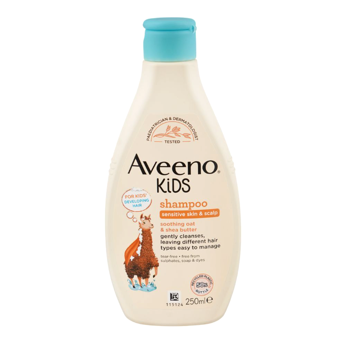Aveeno kids shampoo sensitive skin scalp 250ml