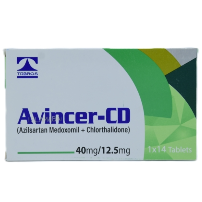 Avincer Cd 40mg 12.5mg Tabs 14s