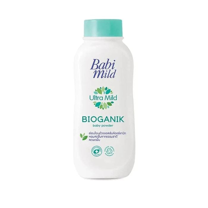 Babi Mild Baby Powder 380gm Ultra Mild Bioganik