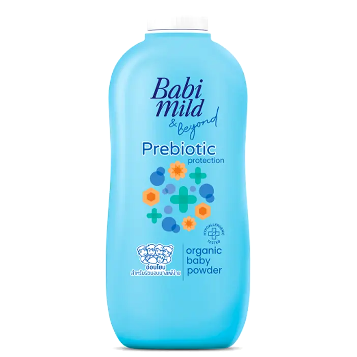 Babi mild baby powder 180gm prebiotic protection