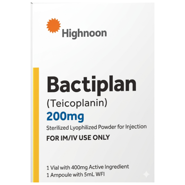 Bactiplan 200mg im/iv inj 1s