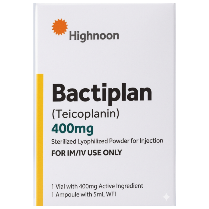 Bactiplan 400mg im/iv inj 1s