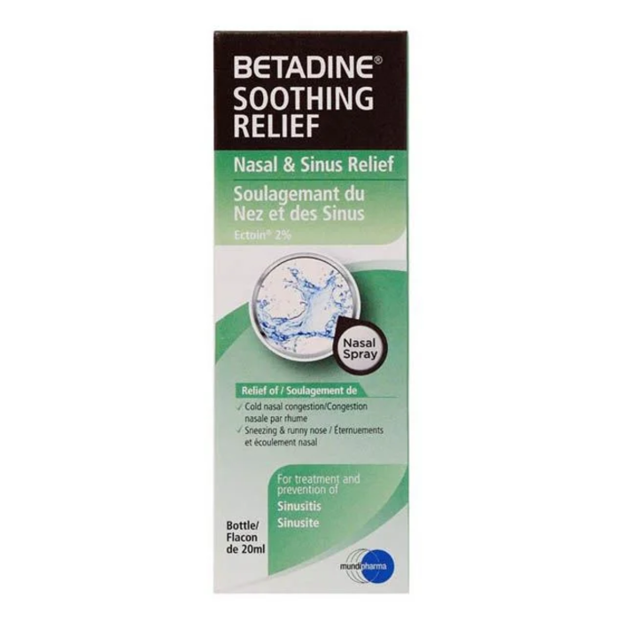 Betadine Soothing Relief Nasal & Sinus Relief 20ml