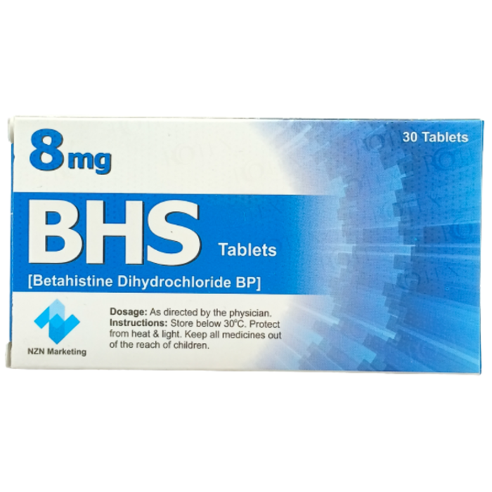 Bhs 8mg Tablets