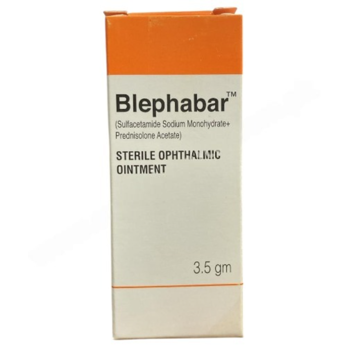 Blephabar opthalmic ointment 3.5gm