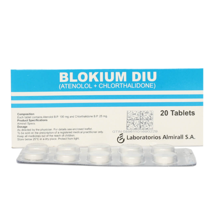 Blokium Diu 100mg Tablets