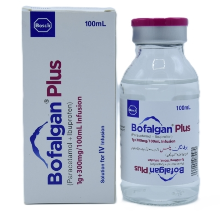 Bofalgan plus 1g+300mg 100ml infusion iv