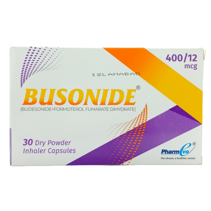 Busonide 400mg 12mg Capsules 30s