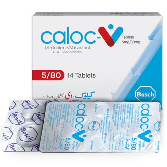 Caloc V 5mg 80mg Tablets