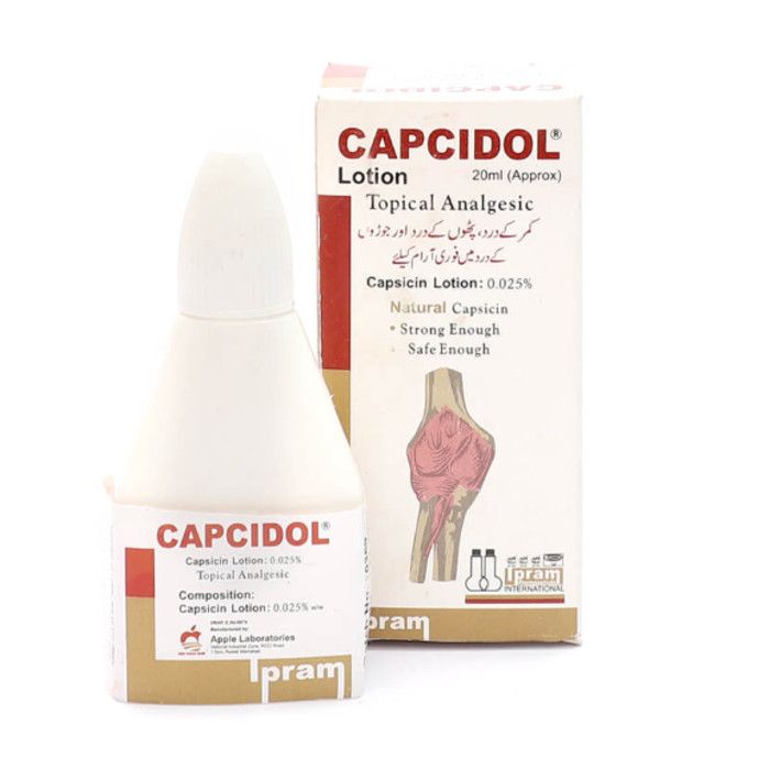 Capcidol 20ml Lotion
