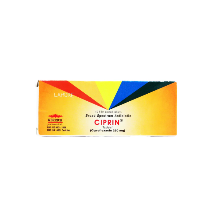 Ciprin Capsules 250mg