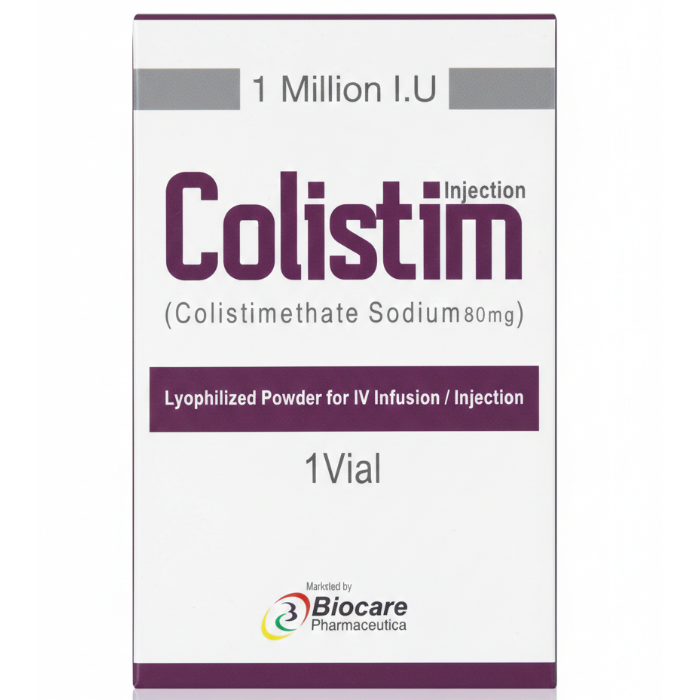 Colistim 80mg 1million Iu Inj