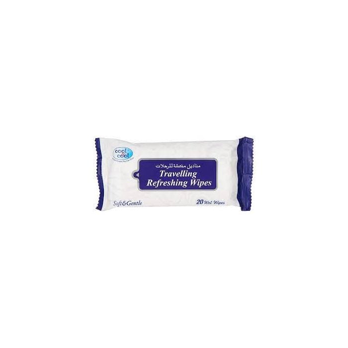 Cool & Cool Wipes Travelling Refreshing 20pcs
