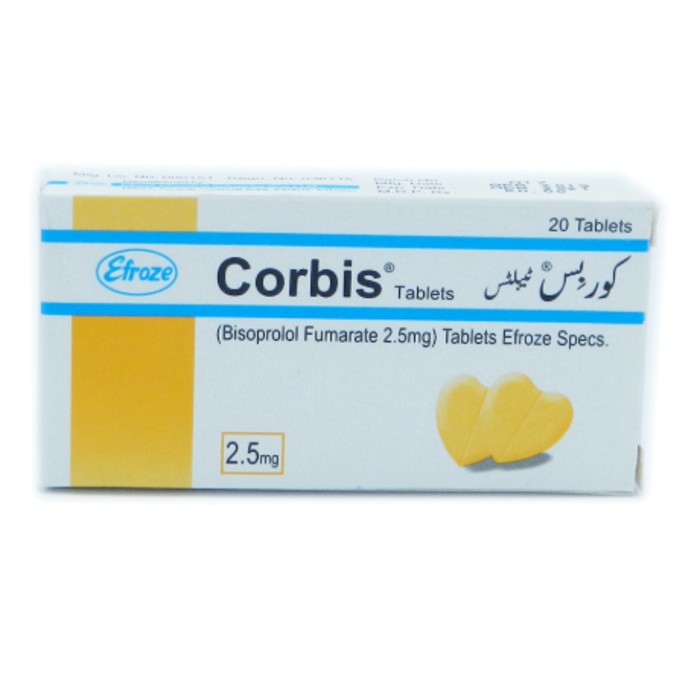 Corbis 2.5mg Tablets