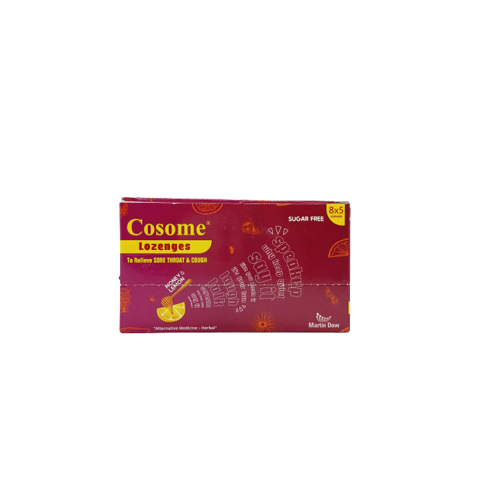 Cosome Lozenges 8x5 Sugar Free