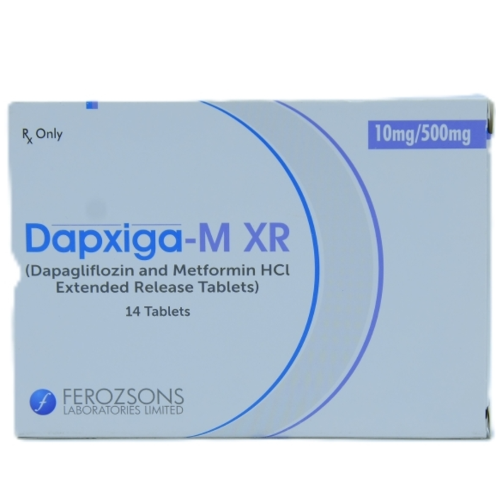 Dapxiga Mxr 10mg 500mg Tab 14s