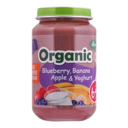 Deva Baby Food Blueberry, Banana, Apple & Yogurt 6+