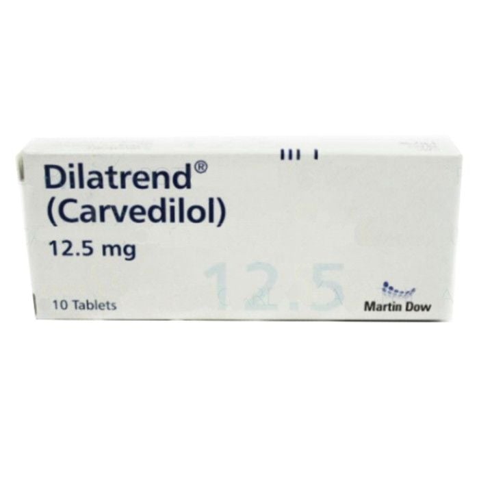 Dilatrend 12.5mg Tablets