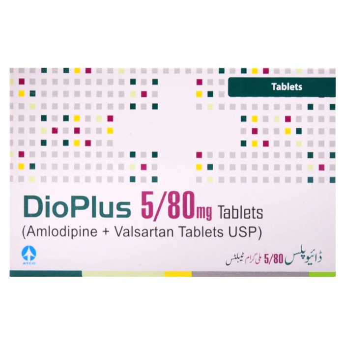 Dioplus 5 80mg tab 28s