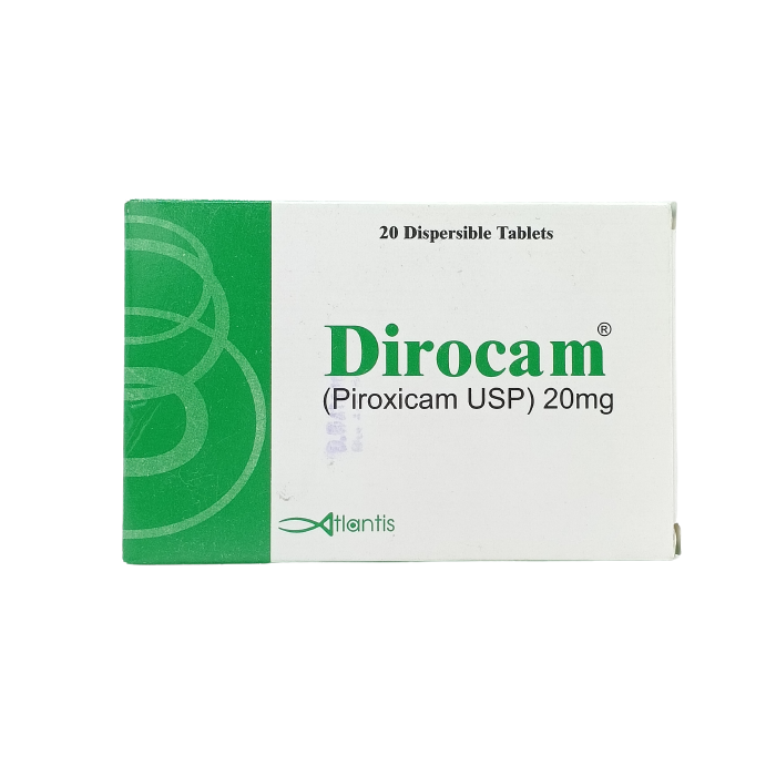 Dirocam 20mg Dispersible Tablets