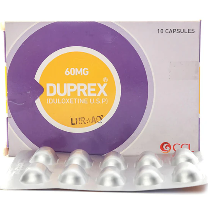 Duprex 60mg Capsules
