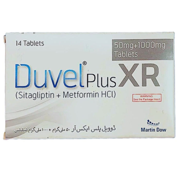 Duvel Plus Xr 50mg 1000mg Tablets 14s
