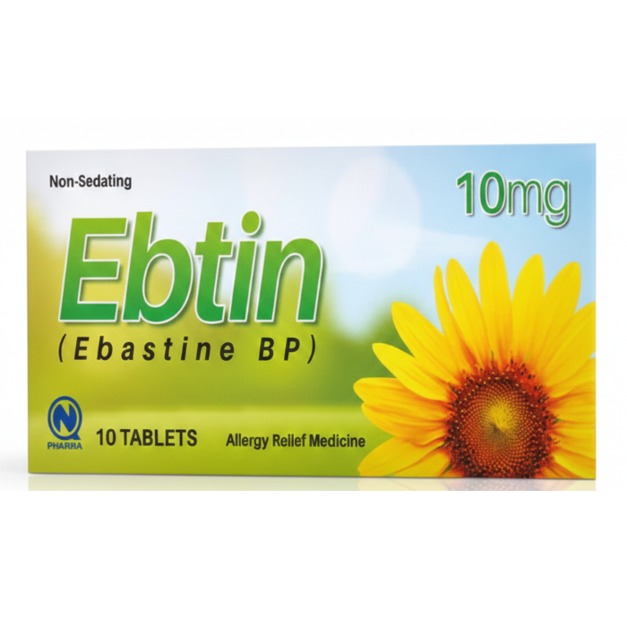 Ebtin 10mg Tablets 10s