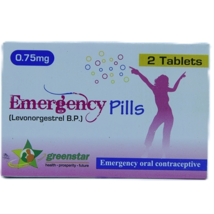 Emergency Pills 0.75mg 2s