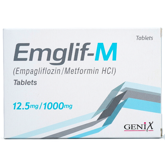 Emglif m 12.5/1000mg 28s