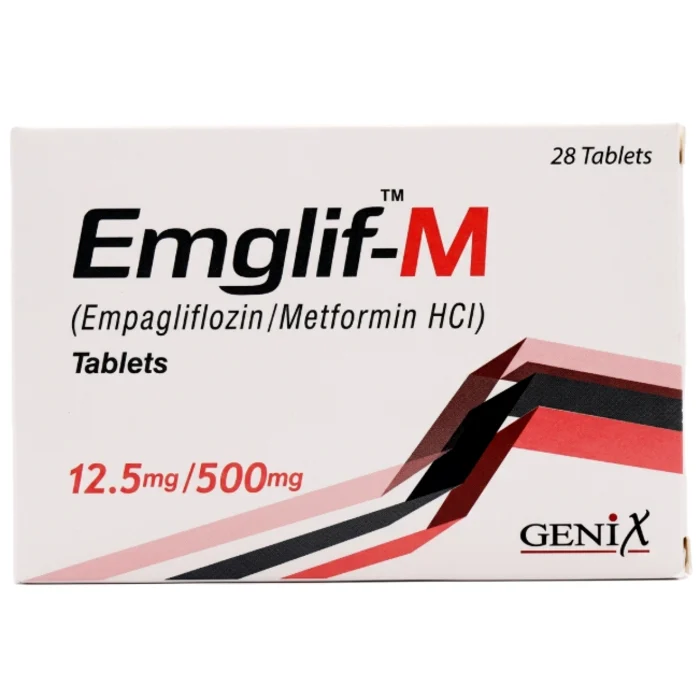 Emglif m 12.5/500gm tab 28s