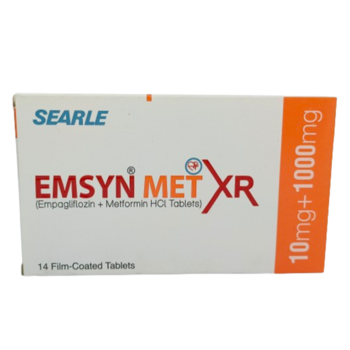 Emsyn Met Xr 10mg 1000mg Tablets