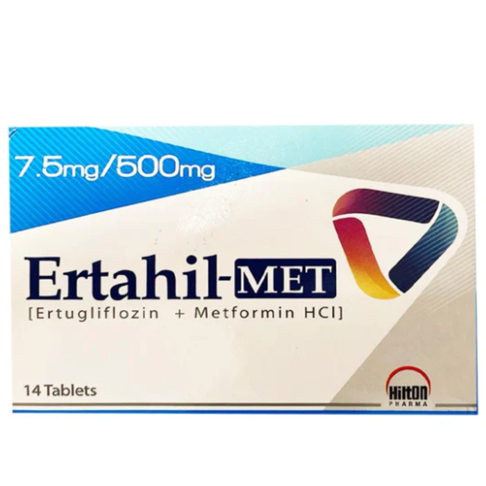 Ertahil Met 7.5mg 500mg Tablets
