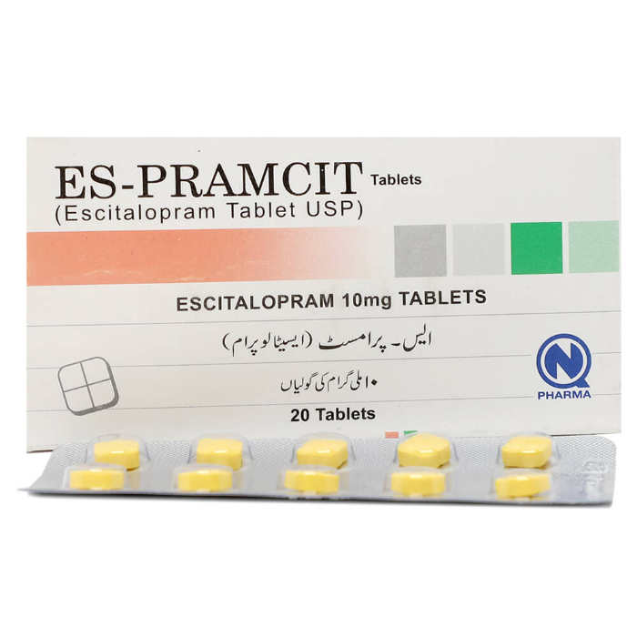 Es Pramcit 10mg Tablets