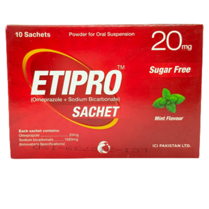 Etipro 20mg Sachet 10s
