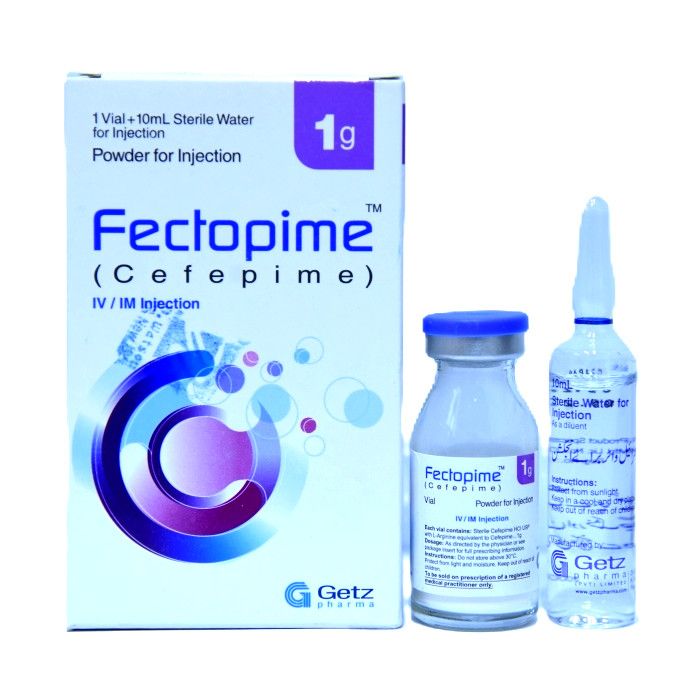 Fectopime 1g Inj Ivim