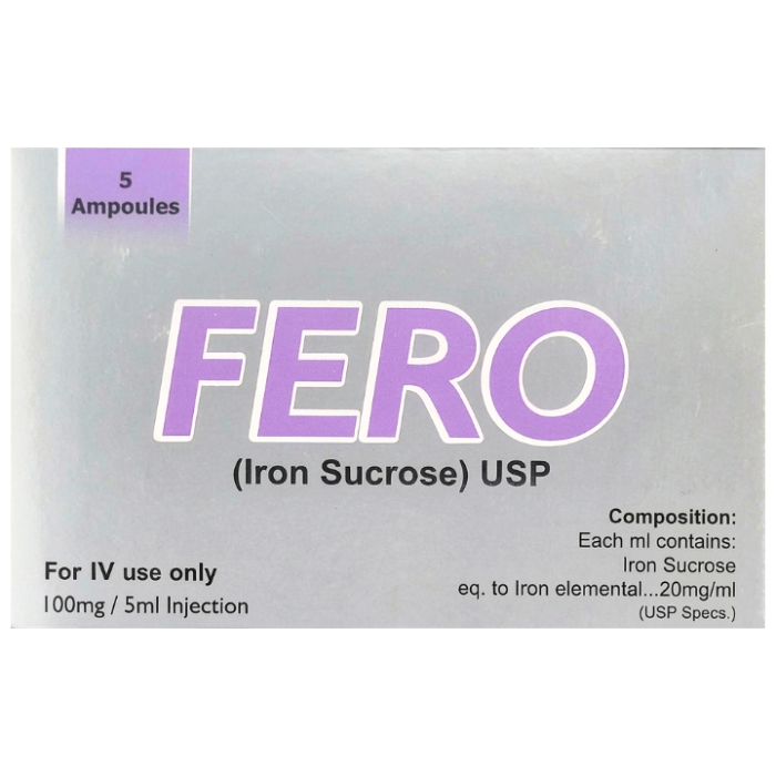 Fero 100mg 5ml Inj 5s