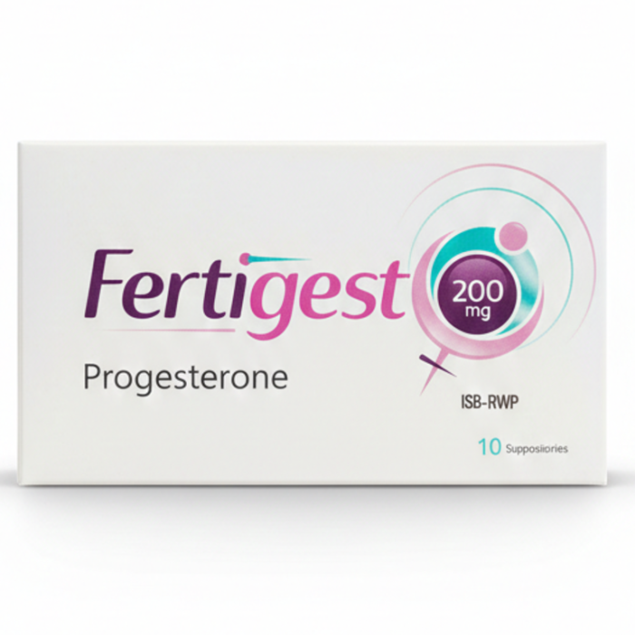 Fertigest 200mg suppositories 10s