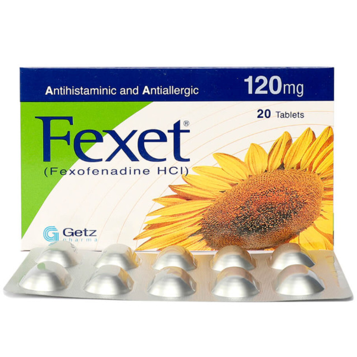 Fexet 120mg Tablets