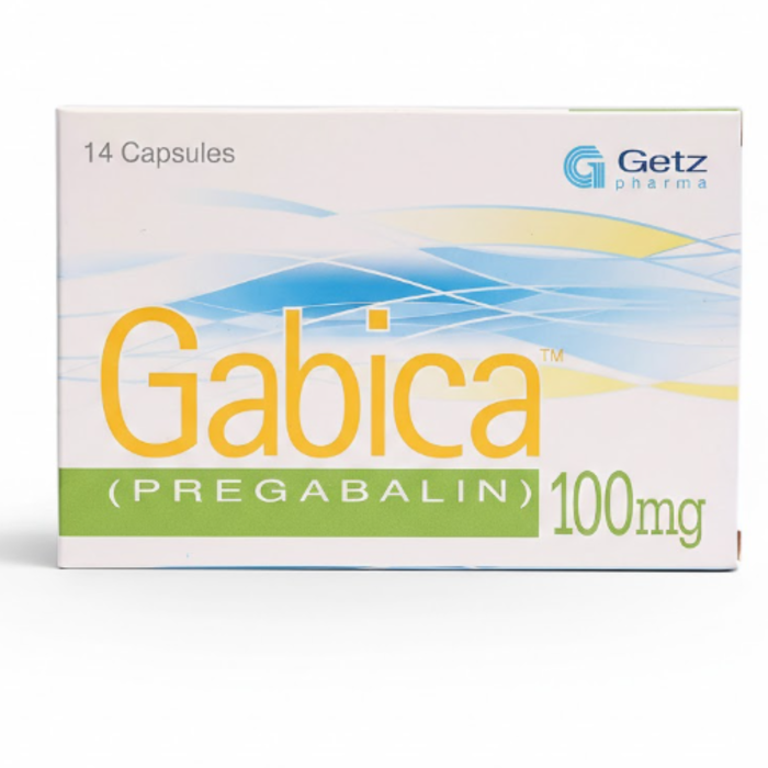 Gabica 100mg Capsules