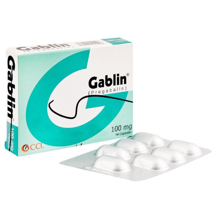 Gablin 100mg Capsules